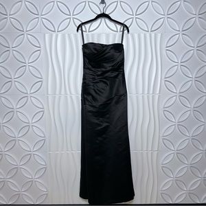 Bill Levkoff Formal Strapless Maxi Dress